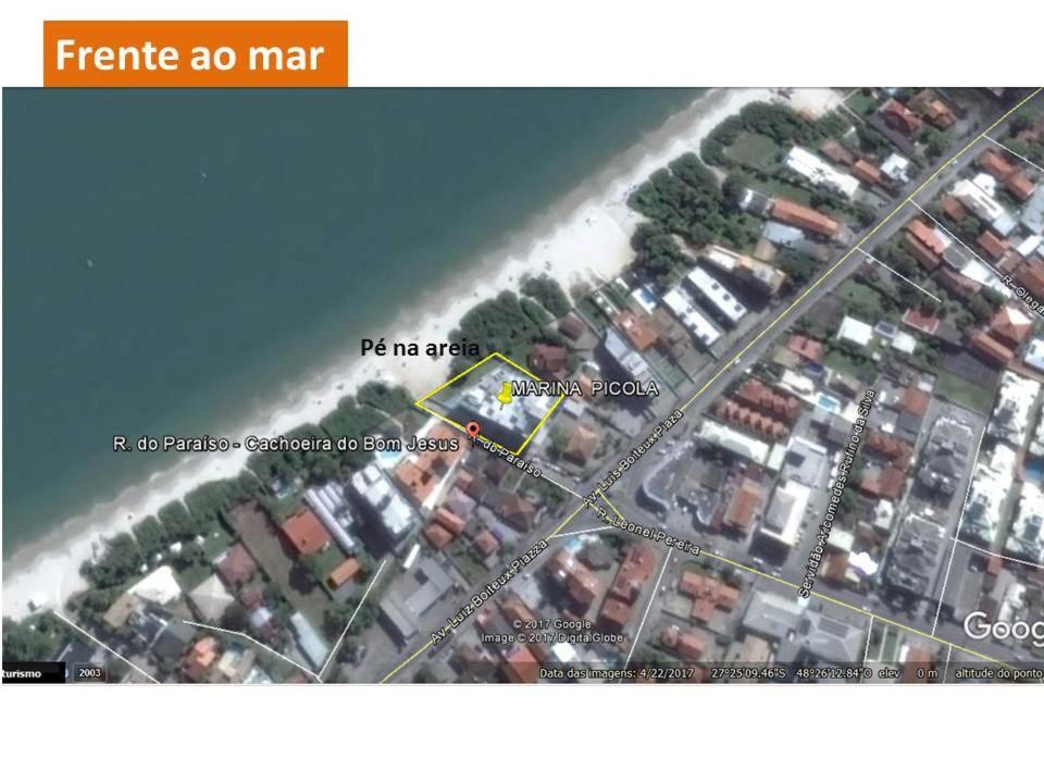 Maravilhoso Apartamento Beira-Mar Praia Da Cachoeira Florianópolis Eksteriør bilde