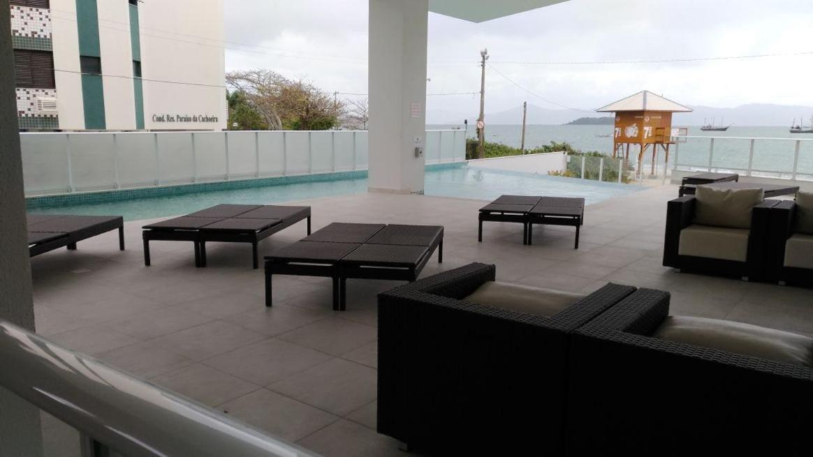 Maravilhoso Apartamento Beira-Mar Praia Da Cachoeira Florianópolis Eksteriør bilde